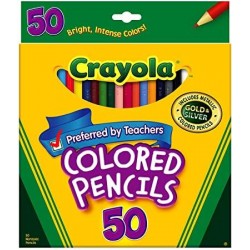 CRAYOLA 50 LAPICES DE COLORES