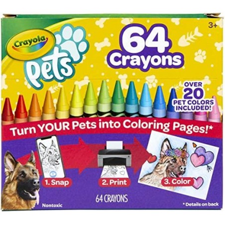 CRAYOLA PETS 64 CERAS CAMERA APP