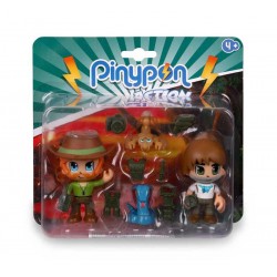 PIN Y PON ACTION WILD 2 FIGURAS Y ANIMALES 
