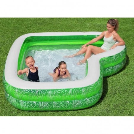 PISCINA HINCHABLE FAMILIAR PARAISO TROPICAL