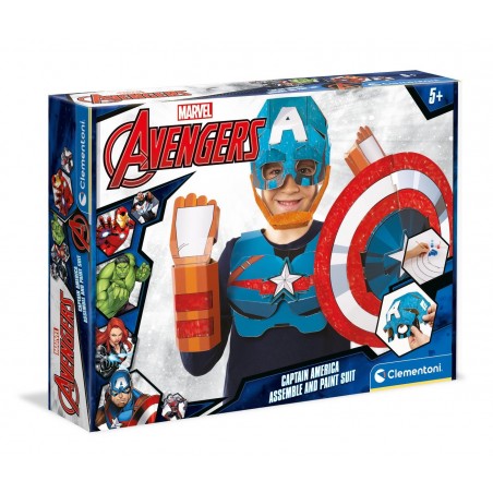 MASCARA MARVEL CAPITAN AMERICA