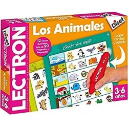LECTRON LAPIZ LOS ANIMALES