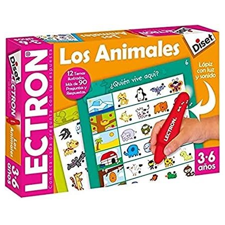LECTRON LAPIZ LOS ANIMALES