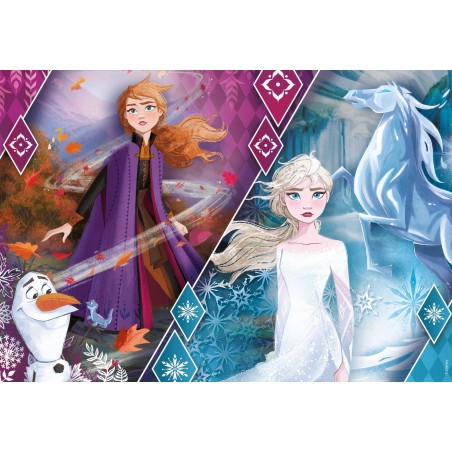 PUZZLE 104 PZAS FROZEN 2 GLITER