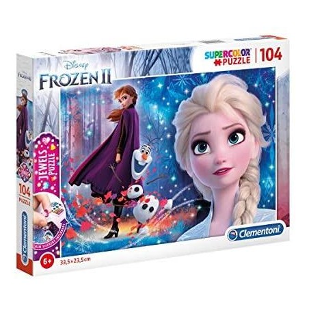 PUZZLE 104 PZAS FROZEN 2 JEWELS
