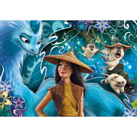 PUZZLE 104 PZAS RAYA GLITTER