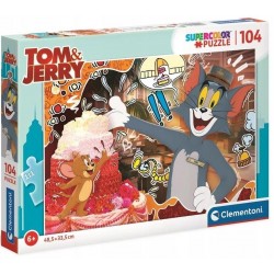 PUZZLE 104 PZAS TOM Y JERRY
