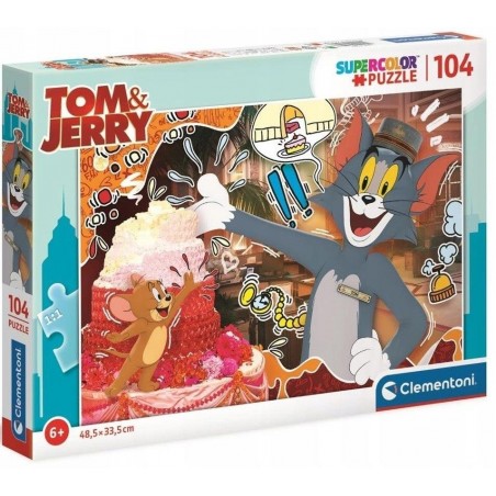 PUZZLE 104 PZAS TOM Y JERRY