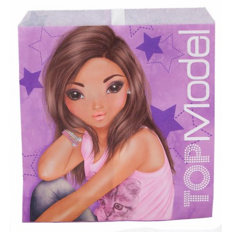TOP MODEL BOLSA DE REGALO PEQUEÑA pack 10 unidades