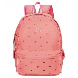 MOCHILA MARSHMALLOW CORAZONES ROSA