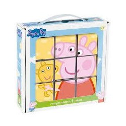PEPPA PIG ROMPECABEZAS 9 CUBOS