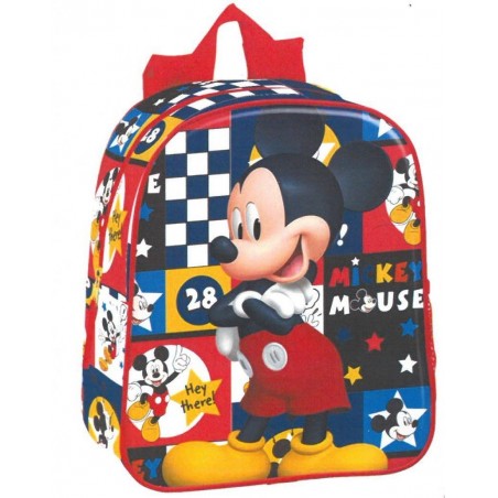 MICKEY SUPERSTAR MOCHILA GUARDERIA 