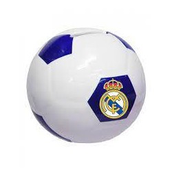 HUCHA BALON CERAMICA REAL MADRID