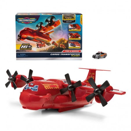 MICRO MACHINES AVION TRANSPORTE PLAYSET