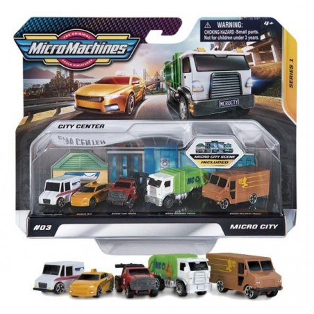 MICROMACHINES VEHICULOS PACK DE 5  PRECIO UNIDAD