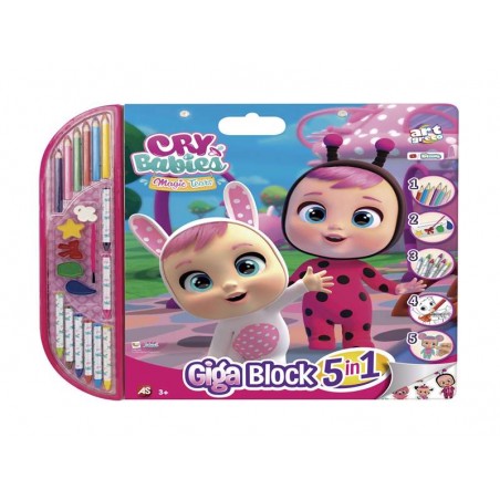 GIGA BLOCK CRY BABIES 5 EN 1