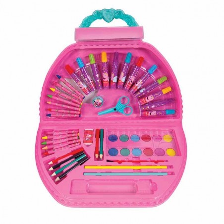 MALETIN ARTISTICO 50 PIEZAS PEPPA PIG