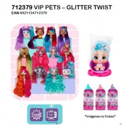 VIP PETS GLITTER TWIST 1 UNIDAD