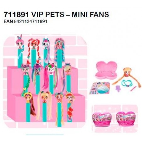 VIP PETS MINI FANS 1 UNIDAD