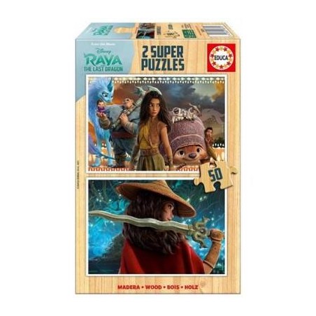 PUZZLE 2X50 RAYA Y EL PRIMER DRAGON