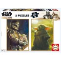 PUZZLE 2 X 100 BABY YODA