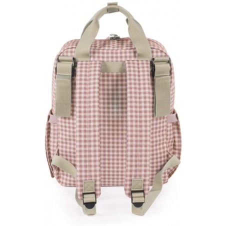 WALKING MOCHILA ILOVE VICHY ROSA