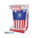 MARVEL VERRE XXL 400 ML CAPITAN AMERICA