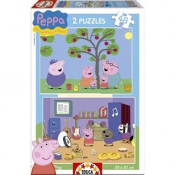 PUZZLE 2 X 48 PEPPA PIG