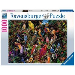 PUZZLE 1000 PZAS AVES DE ARTE