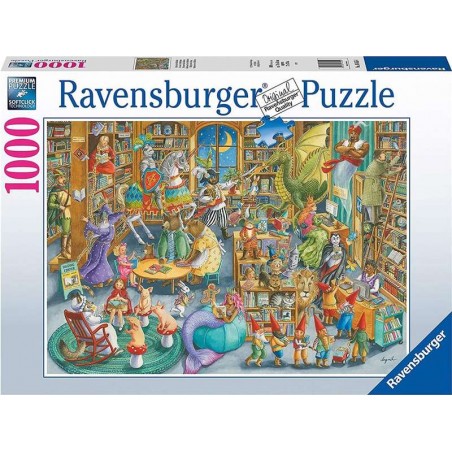 PUZZLE 1000 PZAS LA LIBRERIA DE FANTASIA