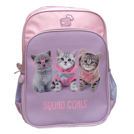 MOCHILA GATITO 38 CM STUDIO PETS