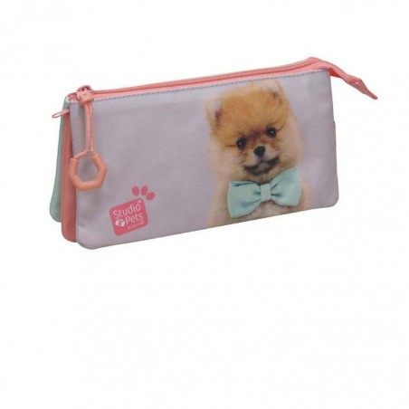 PORTATODO TRIPLE PERRITO STUDIO PETS