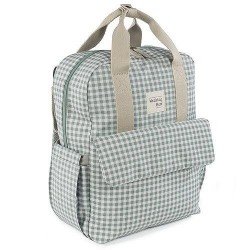 WALKING MOCHILA I LOVE VICHY VERDE