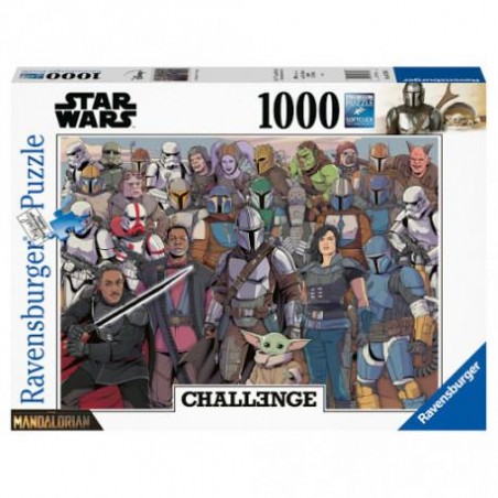 PUZZLE 1000 PZAS SW CHALLENGE BABY YODA