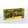 JOHN DEERE TRACTOR + REMOLQUE