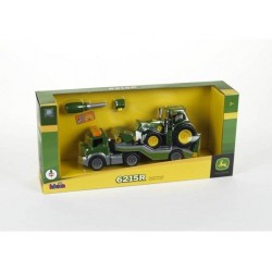 CAMION TRANSPORTE + TRACTOR JOHN DEERE