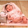 Muñecas Arias Reborn Esther Con Accesorios 45 cm