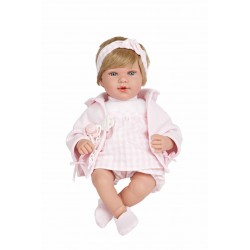 IRIA ROSA CON MECANISMO LLORO MAGNETICO