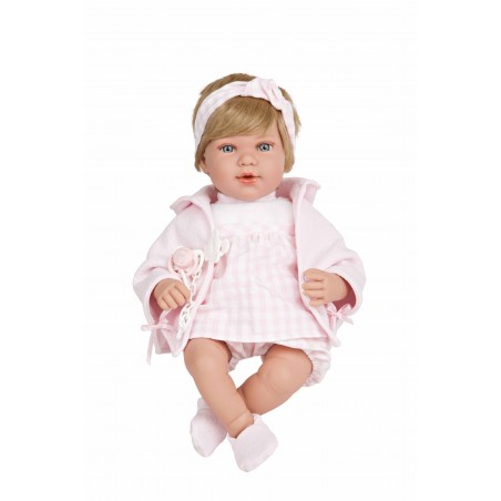 IRIA ROSA CON MECANISMO LLORO MAGNETICO