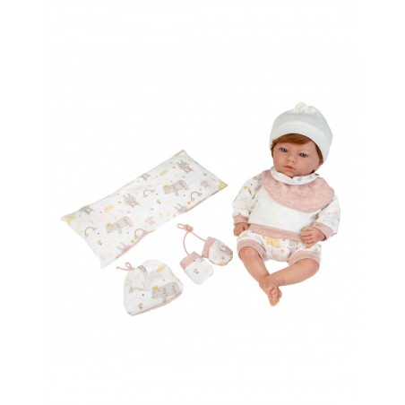 Muñecas Arias Elegance Paula Cojín Manoplas Bolsa 40 cm