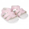Muñecas Arias Zapato Sandalia Rosa 45 cm
