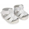 Muñecas Arias Zapato Sandalias Blancas 45 cm