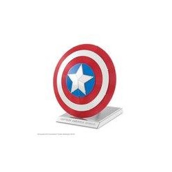 METAL EARTH ESCUDO CAPITAN AMERICA