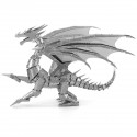 METAL EARTH SILVER DRAGON