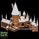 METAL EARTH HOGWARTS IN SNOW