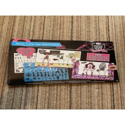 MONSTER HIGH MEGA CUADERNO DE DISEÑO