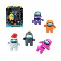 Among Us Pack 2 Figuras de Acción Surtido