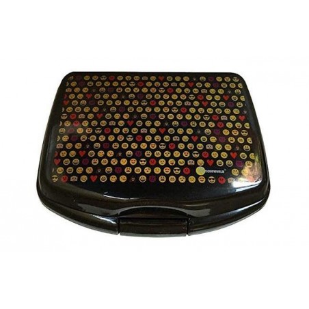 SANWICHERA EMOTICONO NEGRA