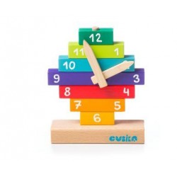 JUEGO DE MADERA MI PRIMER RELOJ