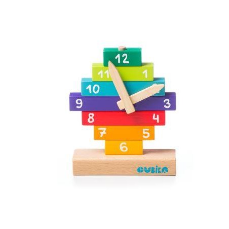 JUEGO DE MADERA MI PRIMER RELOJ